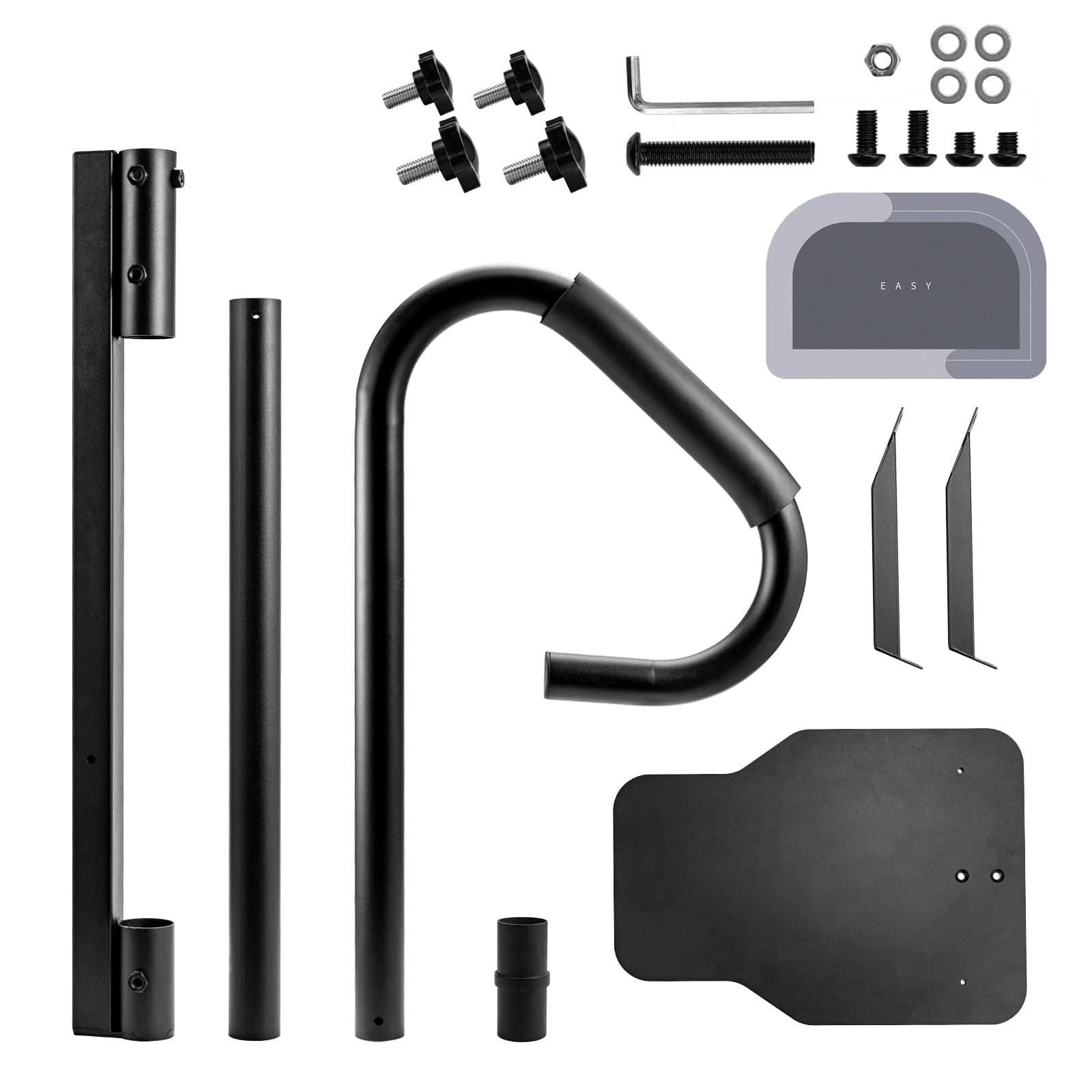 Hot tub handrail, Under Mounted hot tub Rail, Hot tub Handle for Easy in and Out, Height and Angle Adjustable hot tub Accessories, 57" spa handrail for Indoor and Outdoor.