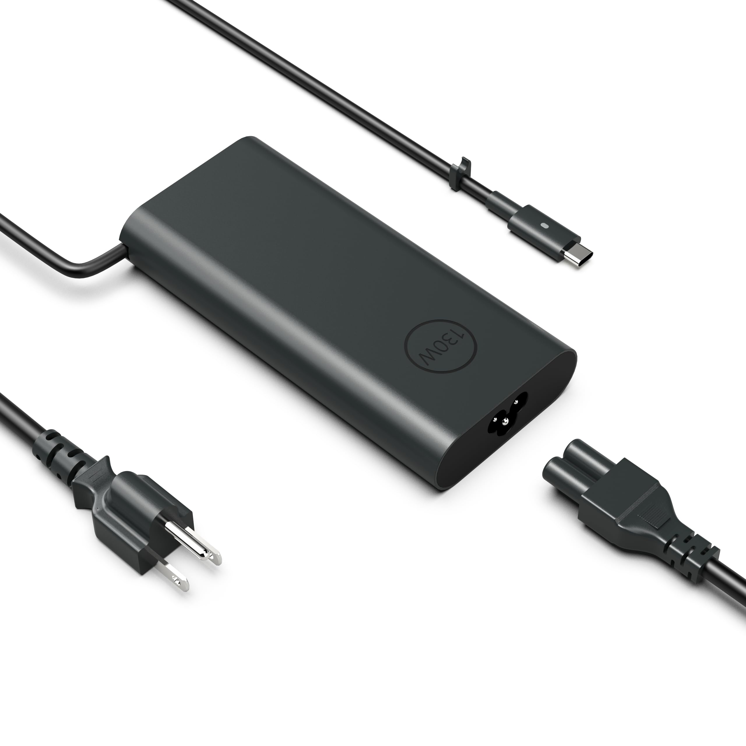 Usb C Laptop Charger 130W For Dell XPS 15 17 9570 9500 9510 9520