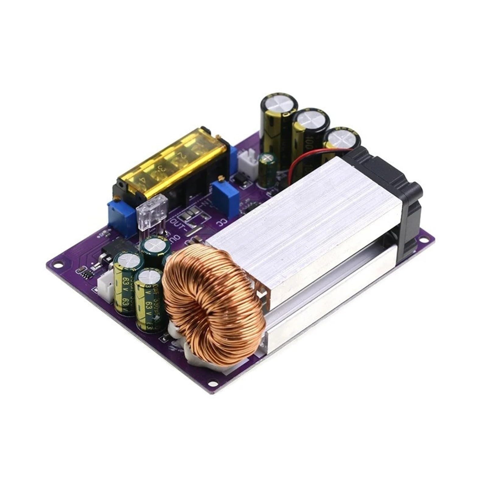 ChuFort Convertitore buck regolatore di carica solare MPPT da 800 W 25 A da 18 V-90 V a 2 V-60 V