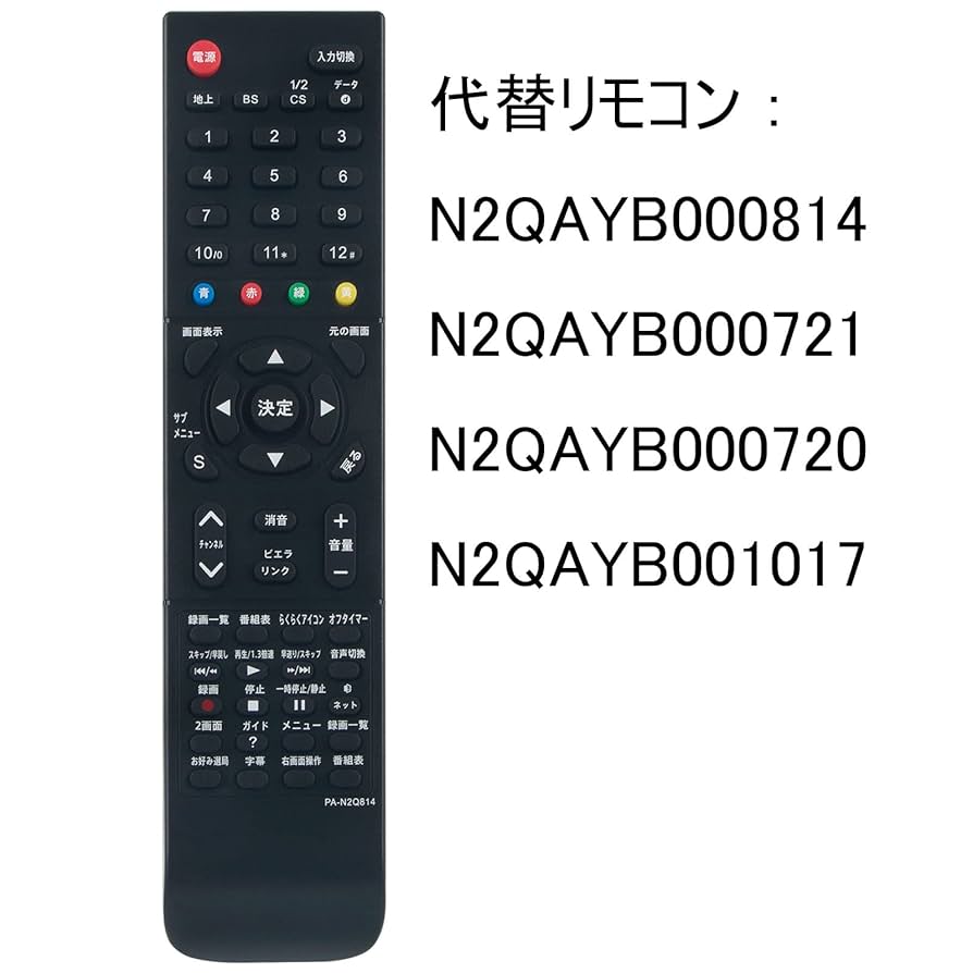Viera オーダー品 楽天市場】N2QBYB000052 パナソニック テレビ ビエラ VIERA用