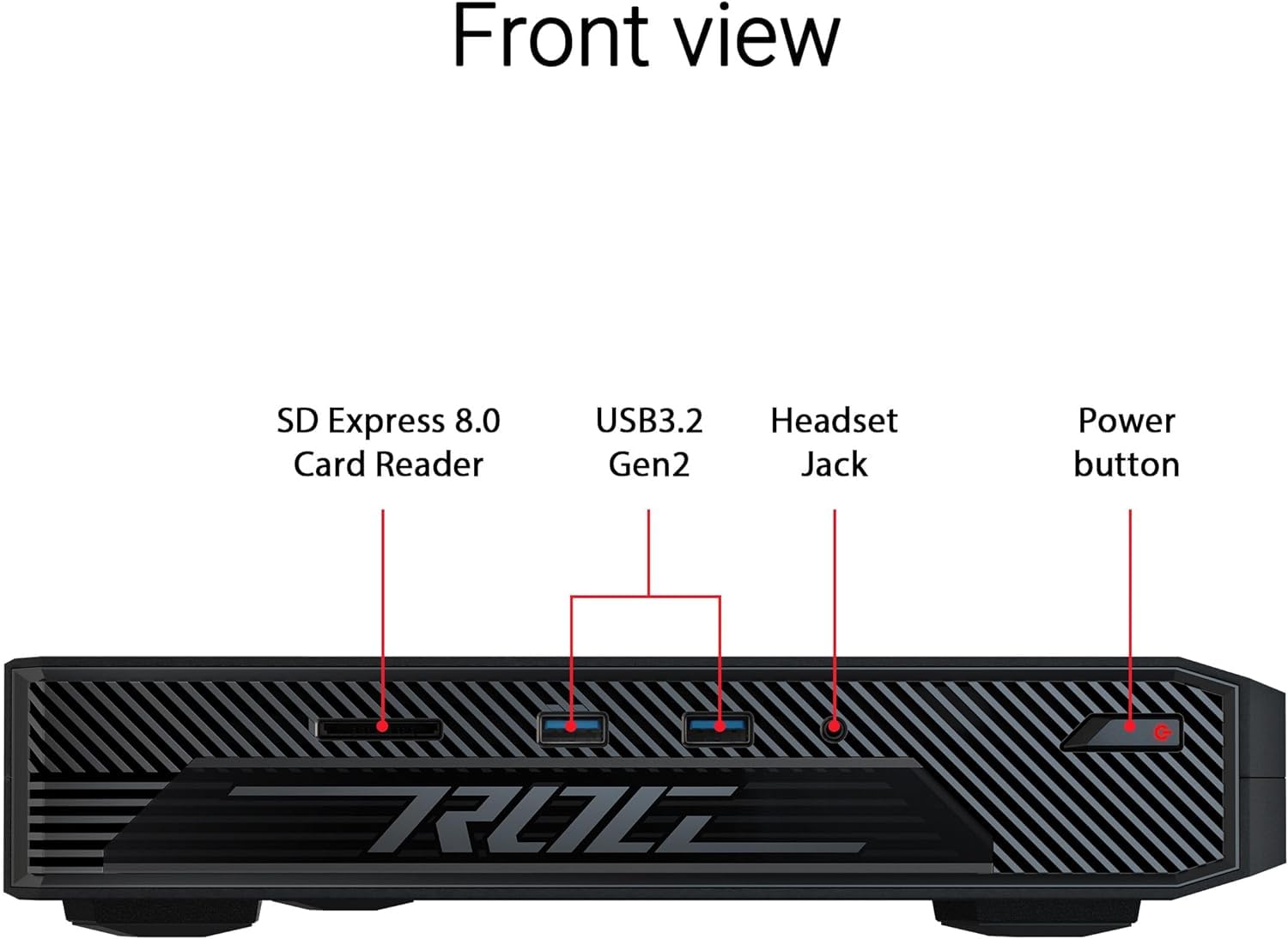 Amazon.com: Mini PC IntelASUS ROG NUC 760 de sistema