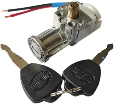 E-Bike Battery Lock with Key Switch for Heavy-Duty Ignition on/Off Functionality