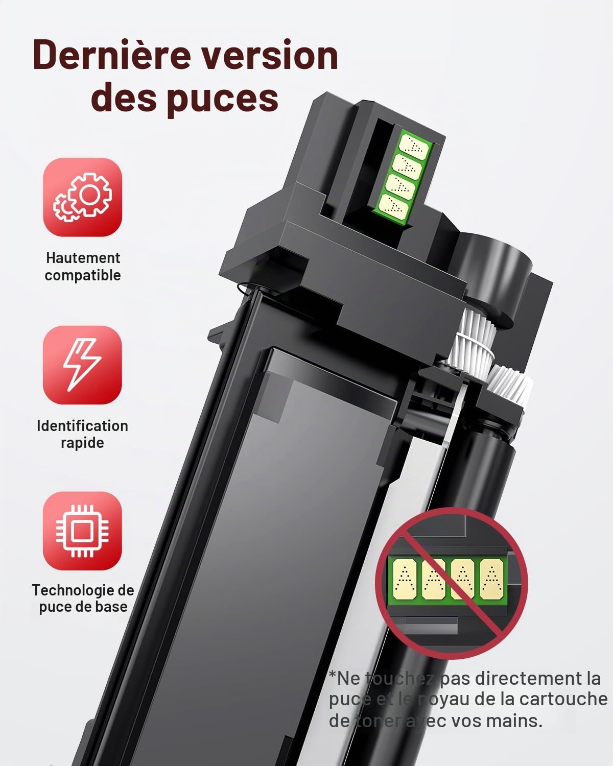 TN247 TN-243CMYK Cartouches de Toner Compatible pour Brother TN-247