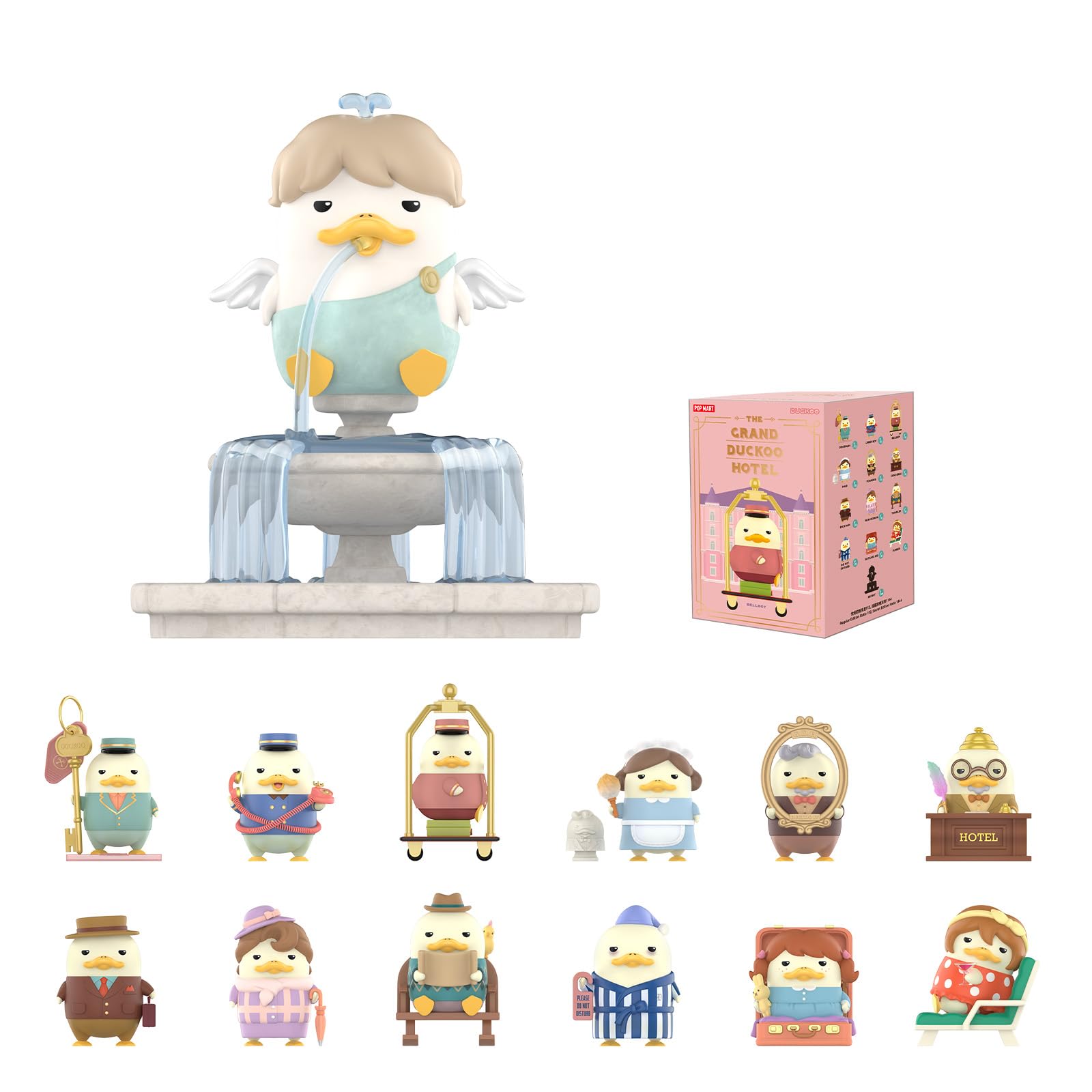 POPMART THE GRAND DUCKOO HOTEL シリーズ Amazon.co.jp: POPMART THE GRAND DUCKOO HOTEL Series Figures