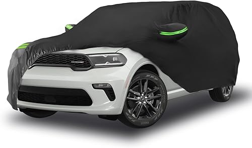 Miniatura 1 de Proadsy - Cubierta para automóvil, para todo tipo de clima, a prueba de viento, nieve, lluvia, rayos UV y granizo, para interiores y exteriores,