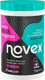 Embelleze - Cremoso Novex 1Kg Meus Cachos Santo Black | Hidratação intensa