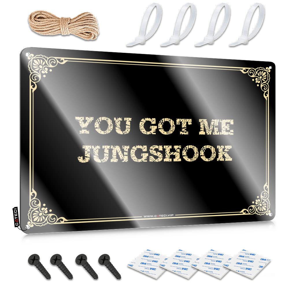 Bar Stuff For Man Cave You Got Me Jungshook Tin Sign Tin Decor Garage Decor For Men(30X40CM)