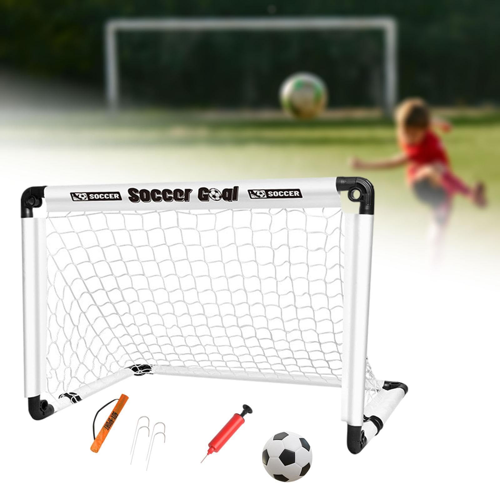 Porta Da Calcio per Bambini con Pompa Ad E Pallone per Interni
