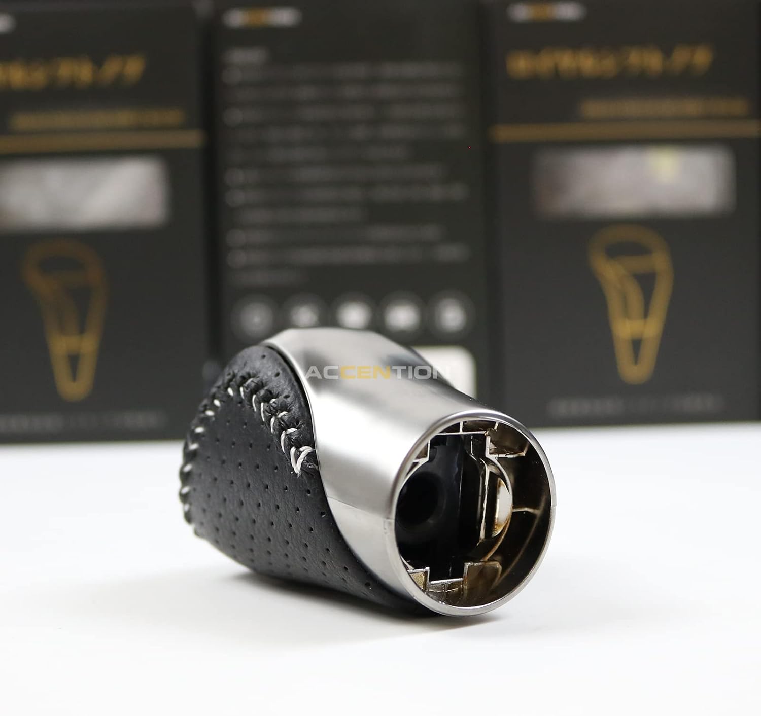 Black Leather Gear Shift Knob for Lexus GS GX is RX RC NX 300 350 450 460 300hES GS-450H IS-300 NX-300H RC-300 RX350