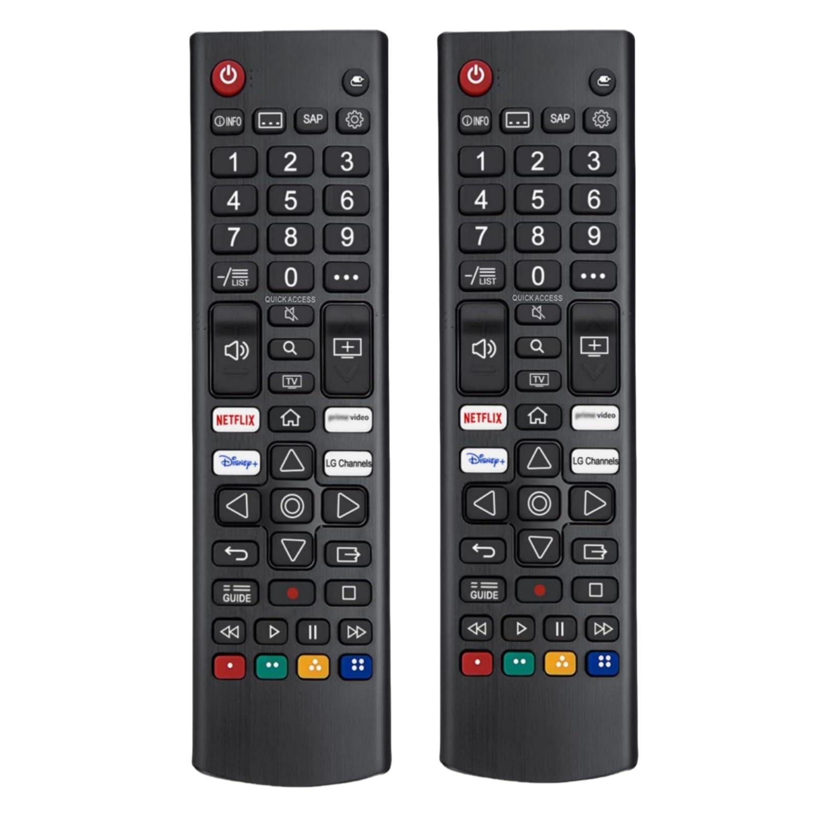 Universal Remote for LG TV Remote Control (All Models) Compatible with All L G LED OLED LCD UHD HDTV HDR Webos 4K 8K Smart TV with Netflix,Video,L G Channels Button,Disney Plus — view 8