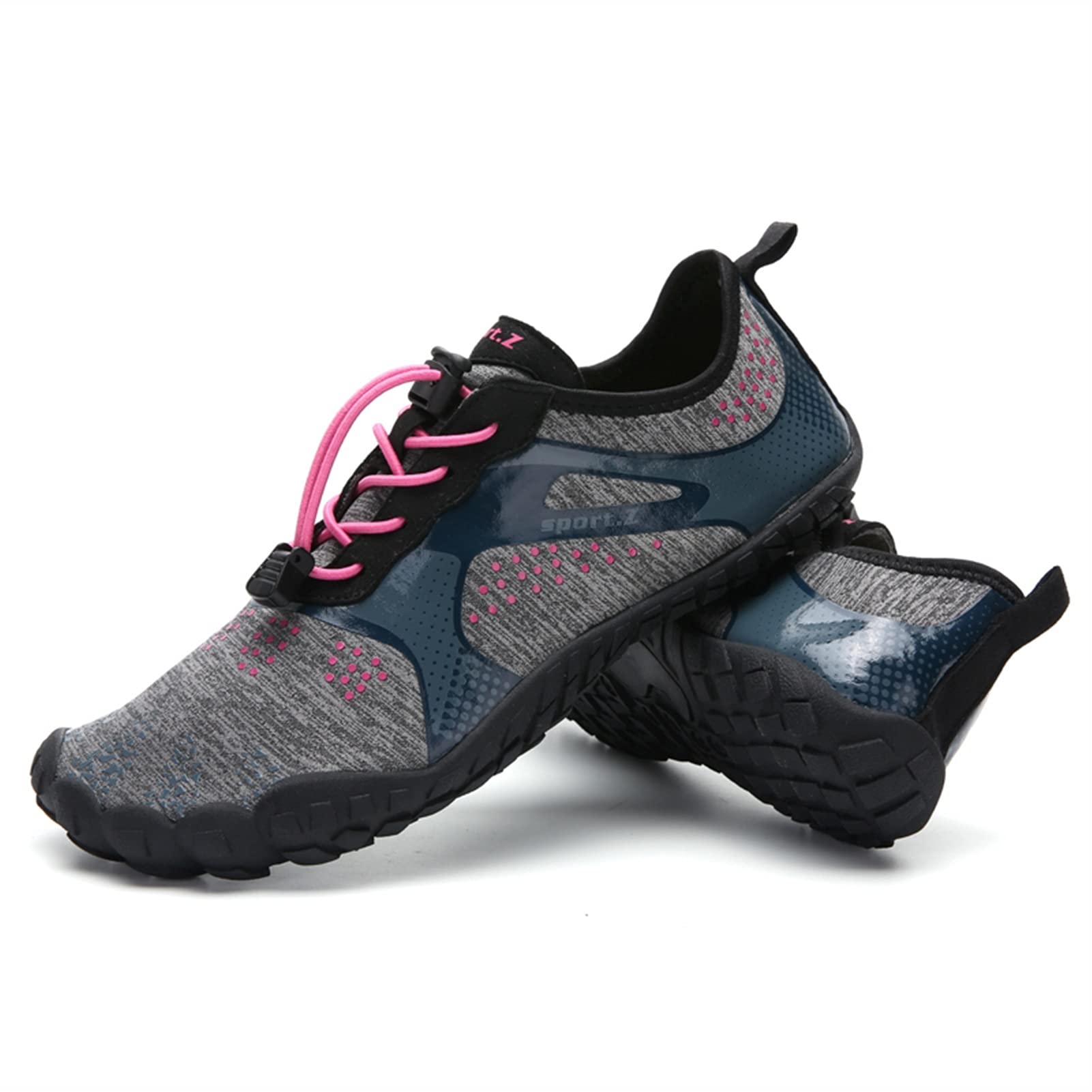 Water Shoes, Sneakers Men Outdoor Men Shoes Women Aqua Swimming Footwear  Seaside Walking Cheaper Breathable Quick Dry Beach Shoes (Color 191pink