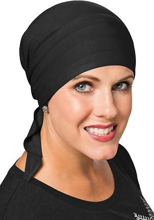 Cardani Instant Tie Headscarf - Padded Easy Tie Triangle Scarf in Luxury Viscose from Bamboo