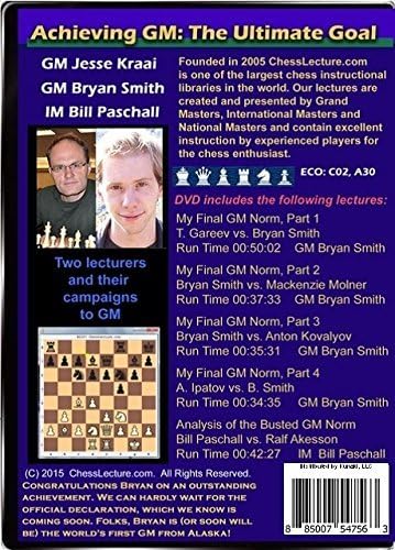 Chess Lecture Achieving GM - The Ultimate Goal - 2 DVDs Volume 123