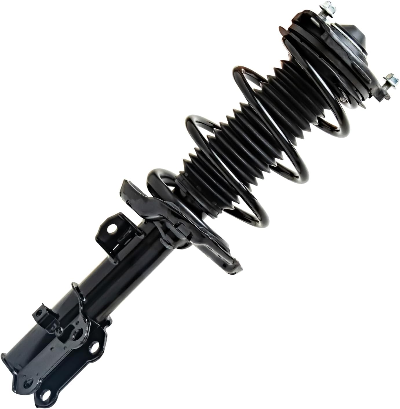 Detroit Axle - 2.0L Front Right Strut for 2017 2018 2019 Hyundai Elantra, Strut with Coil Spring Assembly Replacement [Korea Built Models Only]