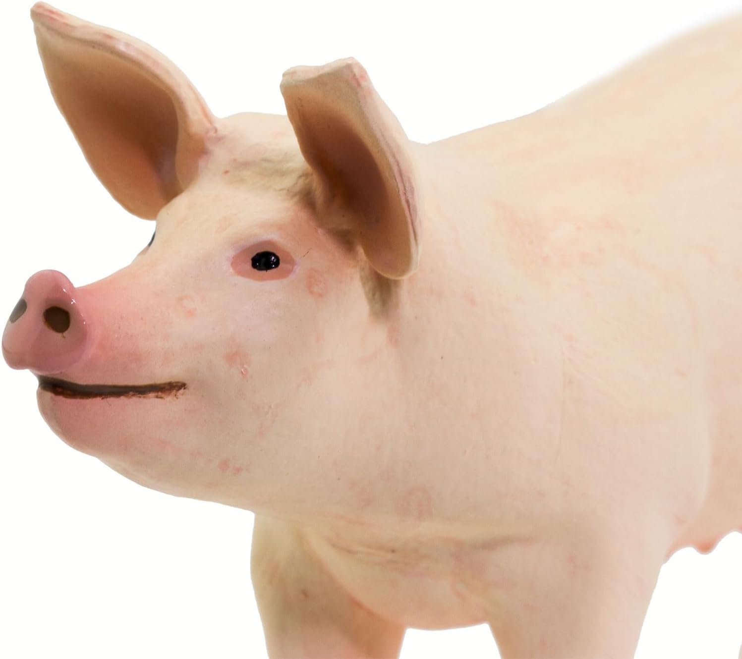 Safari Ltd. Large White Pig - Realistic 4" Farm Animal Figure - Educational Toy for Boys, Girls, and Kids Ages 3+