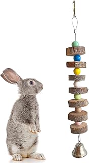 ハムスター用かじりおもちゃ,木製ペット用品 | チンチラ や 小動物 の ため の ケージ 内 かじり おもちゃ - バニー・小動物・オカメインコ・リス・コンキュア用 屋内屋外 トレーニング エンターテインメント