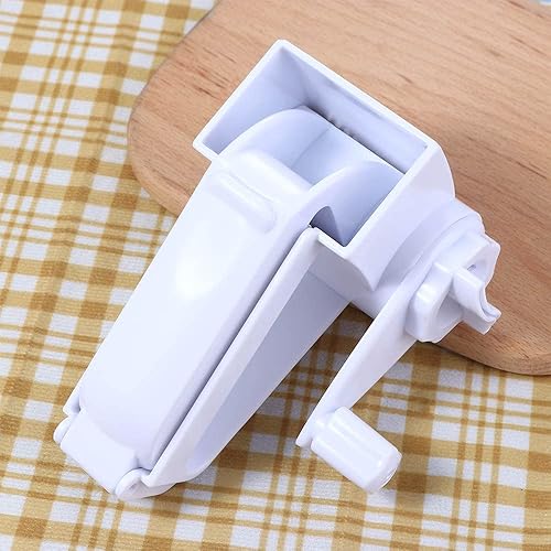 Miniatura 7 de Molinillo de queso con tambor de acero inoxidable Rebanadora de mantequilla de chocolate vegetal Cortadora rotativa Herramientas de cocina de