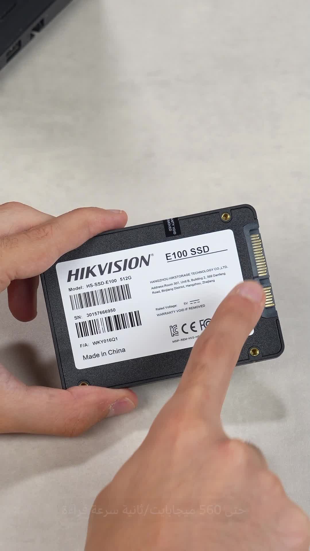 HIKVISION E100 512GB 2.5-Inch Internal SSD, SATA 6Gb/s, up to