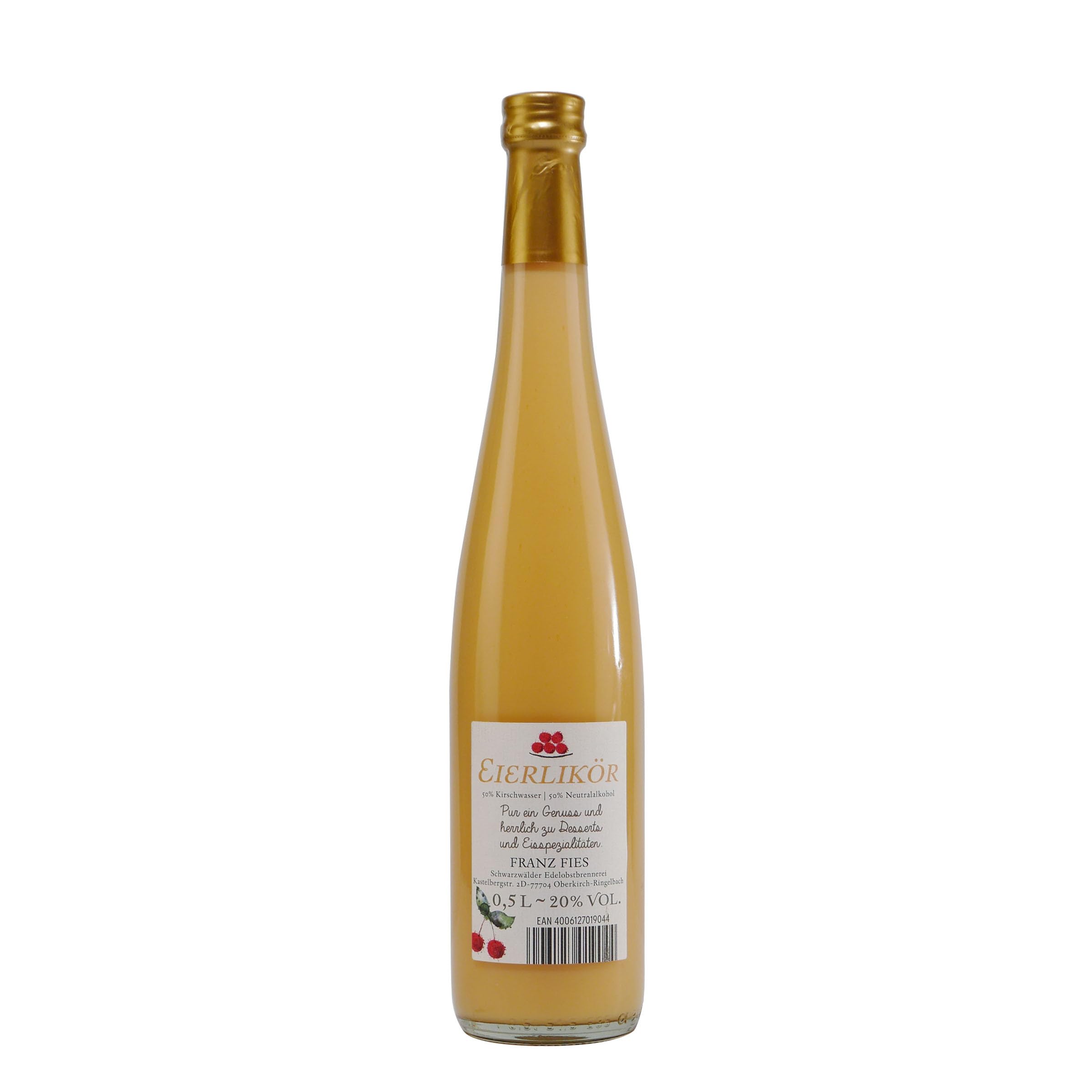 Fies Eierlikör mit Kirschwasser (6 x 0,5L)