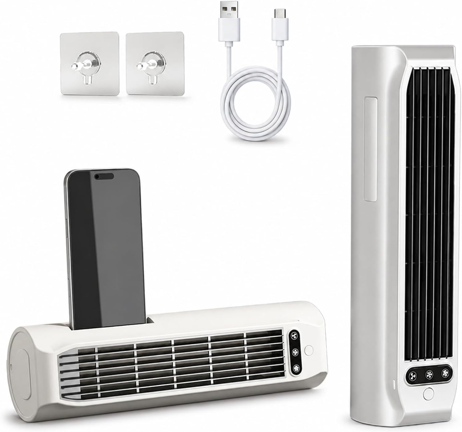 Amazon | [mocoly]コンパクト卓上冷風扇 冷風機 ミニエアコン【2026高