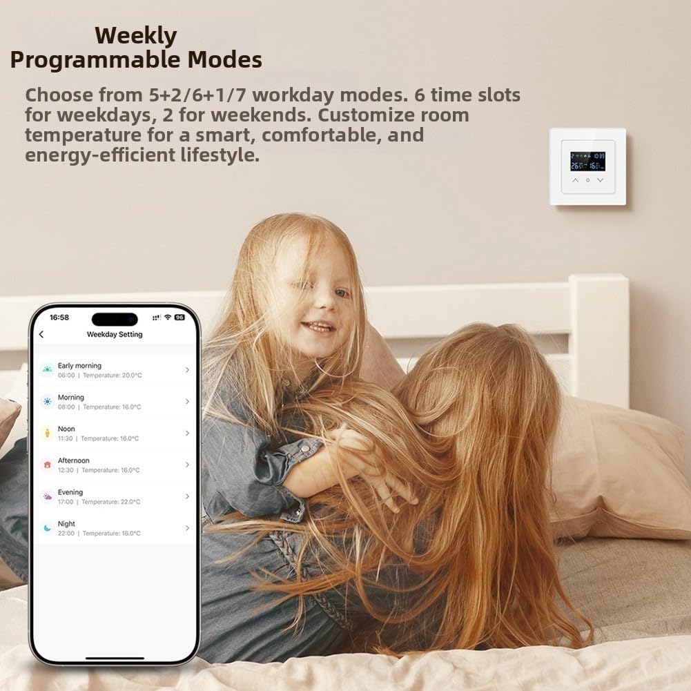 Wifi - Regulador de calefacción (plástico, IP20)