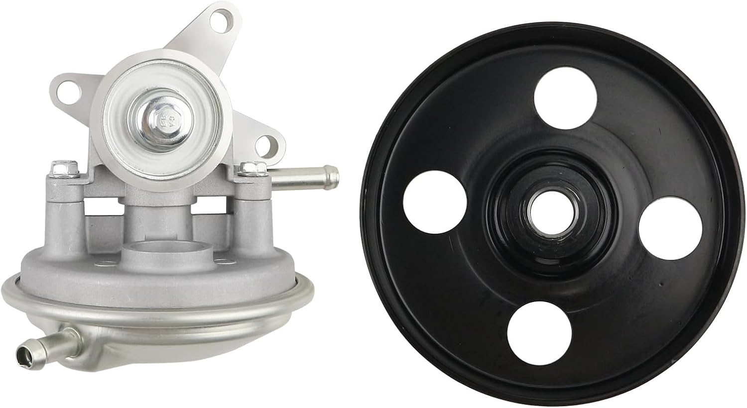 Vacuum Pump with Pulley Compatible with 1995-2020 Isuzu NPR NPR-HD Gas V8 L96 LQ4 L31 LQ4 L05 L96 LQ4 3.0L 3.9L 4.8L 5.2L 5.7L 6.0L Replace 8972410351