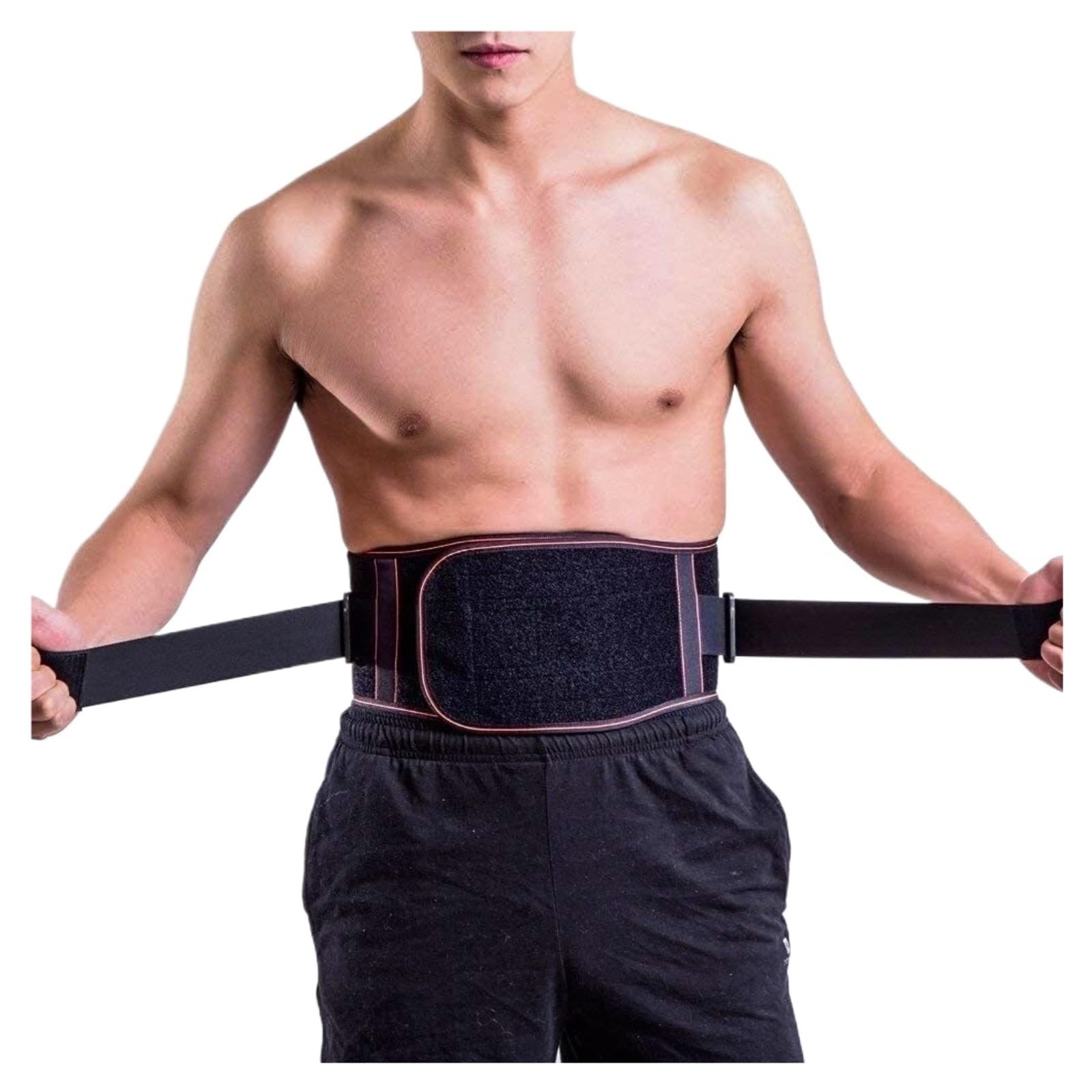 TTDGYYXW Supporto per la Schiena Tutore per la Parte Bassa della Schiena Cinture di Supporto Lombare Corsetto Supporto per la Schiena Cintura di Supporto per Fascia di decompressione(M)