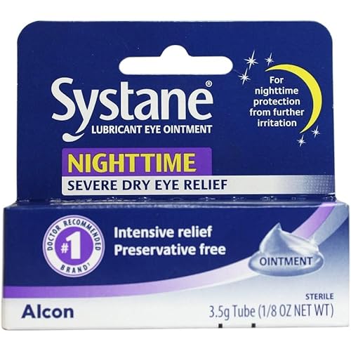 Systane Nighttime Lubricant Eye Ointment 3.5g Tube