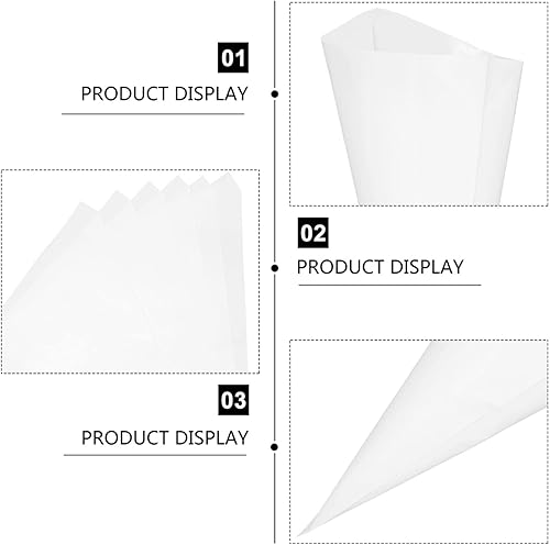 Miniatura 3 de VILLCASE Bolsa de mampostería de lechada de azulejos, bolsas de lechada de baldosas desechables, mampostería de bolsa, capacidad de mezcla fina y