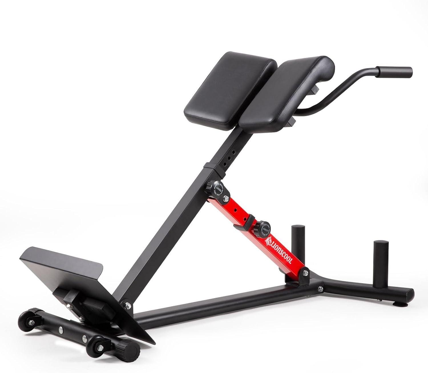 Product image of LIONSCOOL Schwerlast-Verstellbare Römische Bank – Rückenerweiterungsbank mit mehreren Einstellmöglichkeiten – Hyperextensionsbank, ideal für das Heimtraining