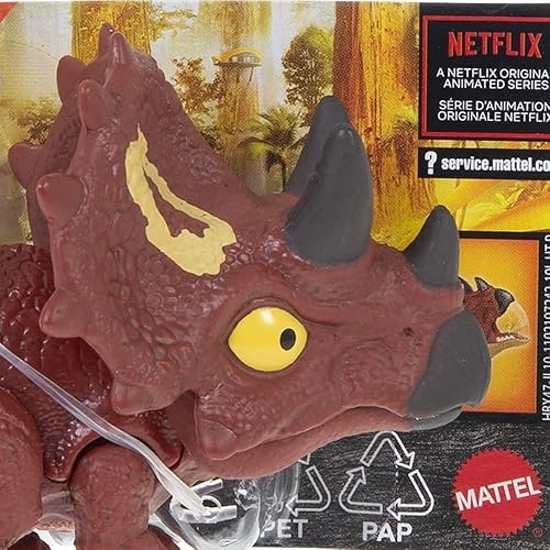 Miniatura 2 de Jurassic World Camp Cretácico Snap Squad Triceratops