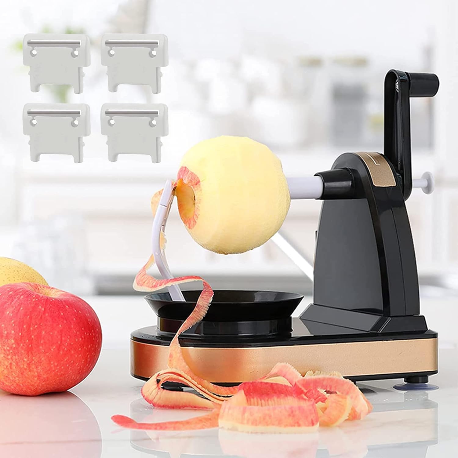 Apple Peeler Slicer Corer Rotary Hand Crank Apple Peeler Pear Peeler And Corer with