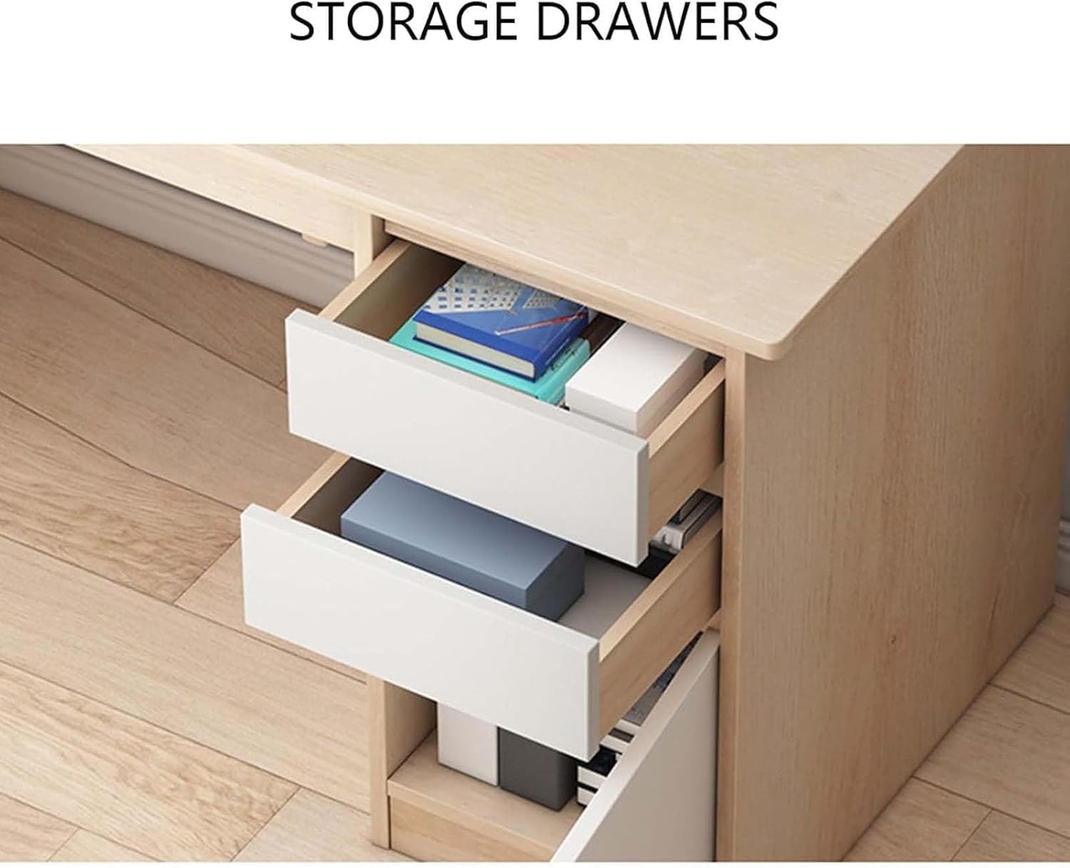 Scrivania Con Libreria，scrivania Per Computer In Legno Con Libreria E Gabbia Scrivanie Per Cameretta Scrivania Da Studio Con Credenza E Libreria