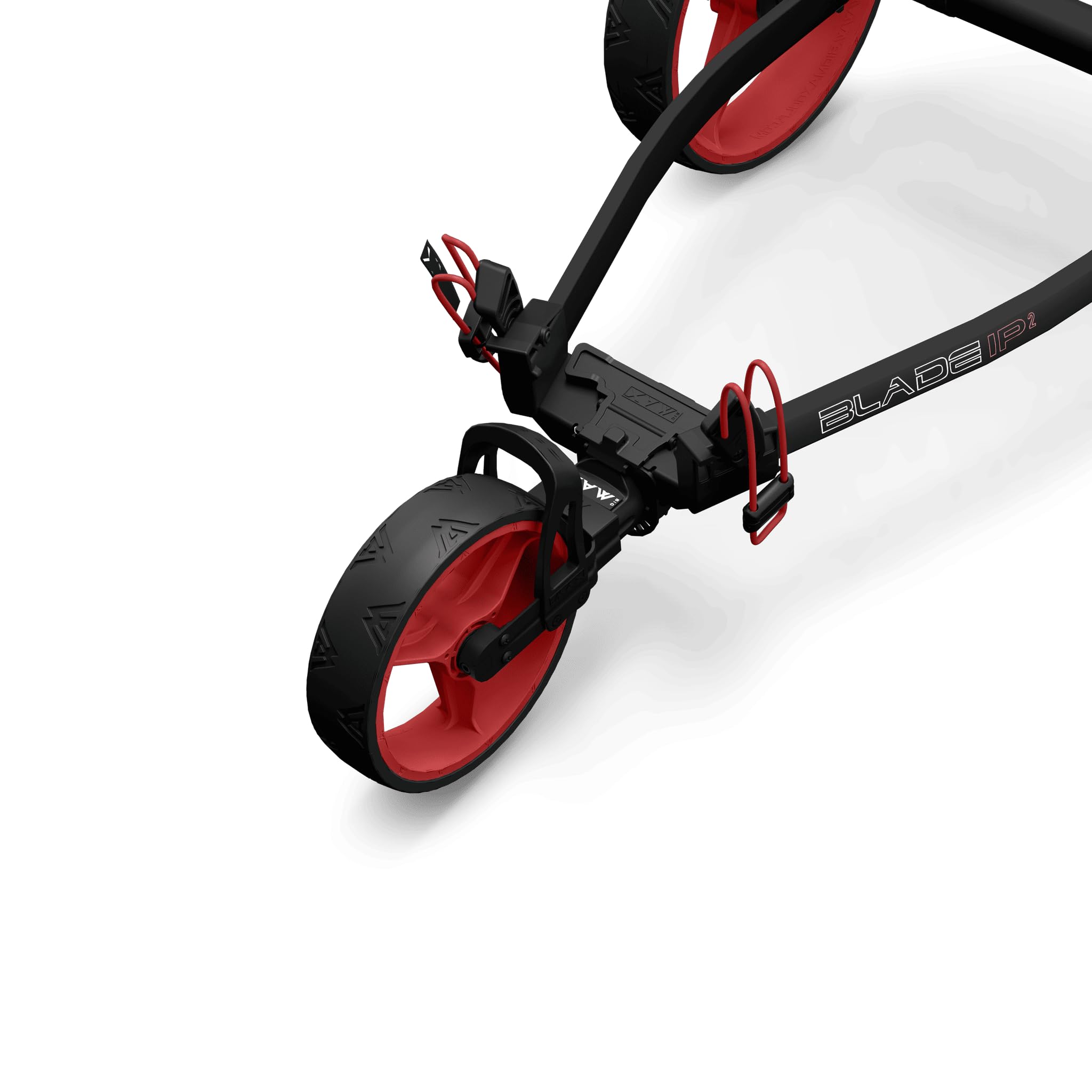 Big Max Blade Ip 2.0 Golftrolley - Golfwagen - Schwarz Rot