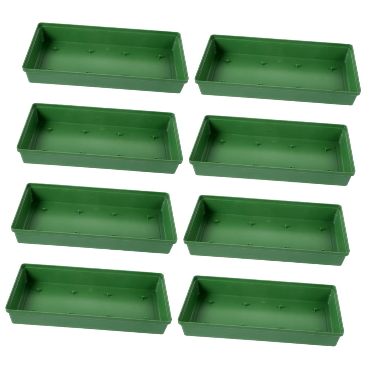 FUNOMOCYA 8Pcs Floral Foam Tray Durable Flower Arrangement Fixing Trays for Weddings Parties Events for Effortless Decor