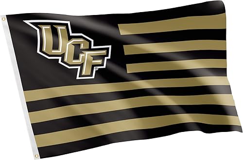 Desert Cactus Bandera de la Universidad de Florida Central Knights UCF banderines 100 poliéster para interiores y exteriores 3 x 5 nación