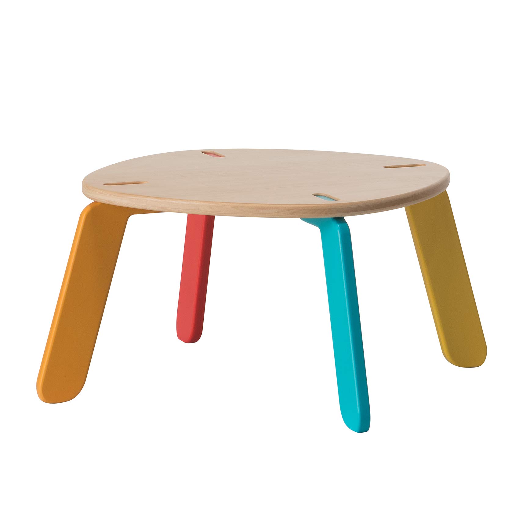 Amazon.co.jp: いさみや(Isamiya) 子ども用テーブル 木地色 45x45x25cm