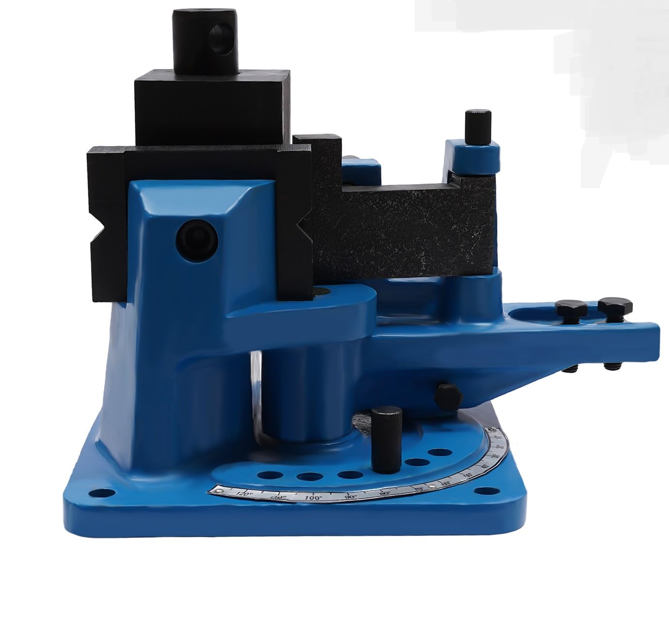 Dobladora manual de metal sin electricidad para acero, aluminio, cobre y latón, grosor de flexión de 15,8 mm, ángulo de 0-120°, resistente a arañazos y bajo mantenimiento, ideal para talleres