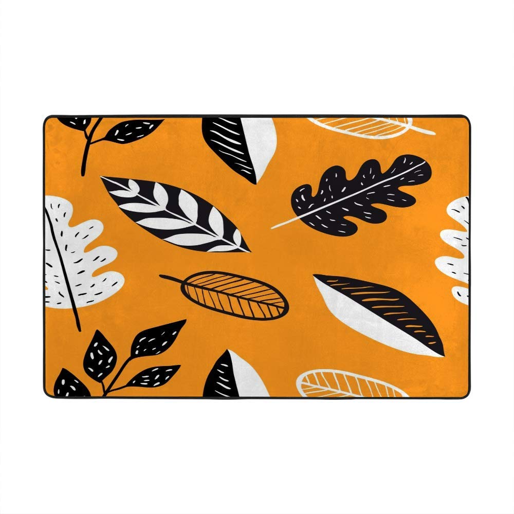 Grand tapis de sol lavable antidérapant 152x99 cm de salon