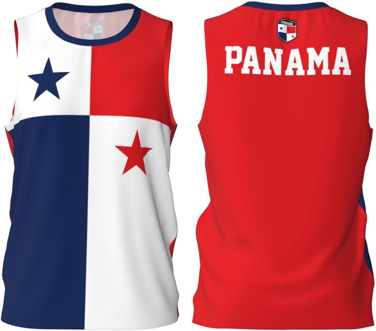 Panama Flag Basketball Jersey Sports 3D Shirt for Men Running Fitness Training Team Jerseys