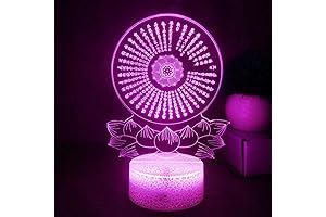 3D Buddha Night Light: Illuminate Your Space with Serenity
