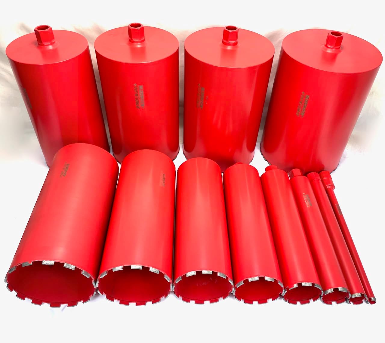 BLUEROCK 12Z1 T/S Concrete Core Drill with Tilting Stand & 1"-12" Wet Diamond Bit Set PACKAGE DEAL