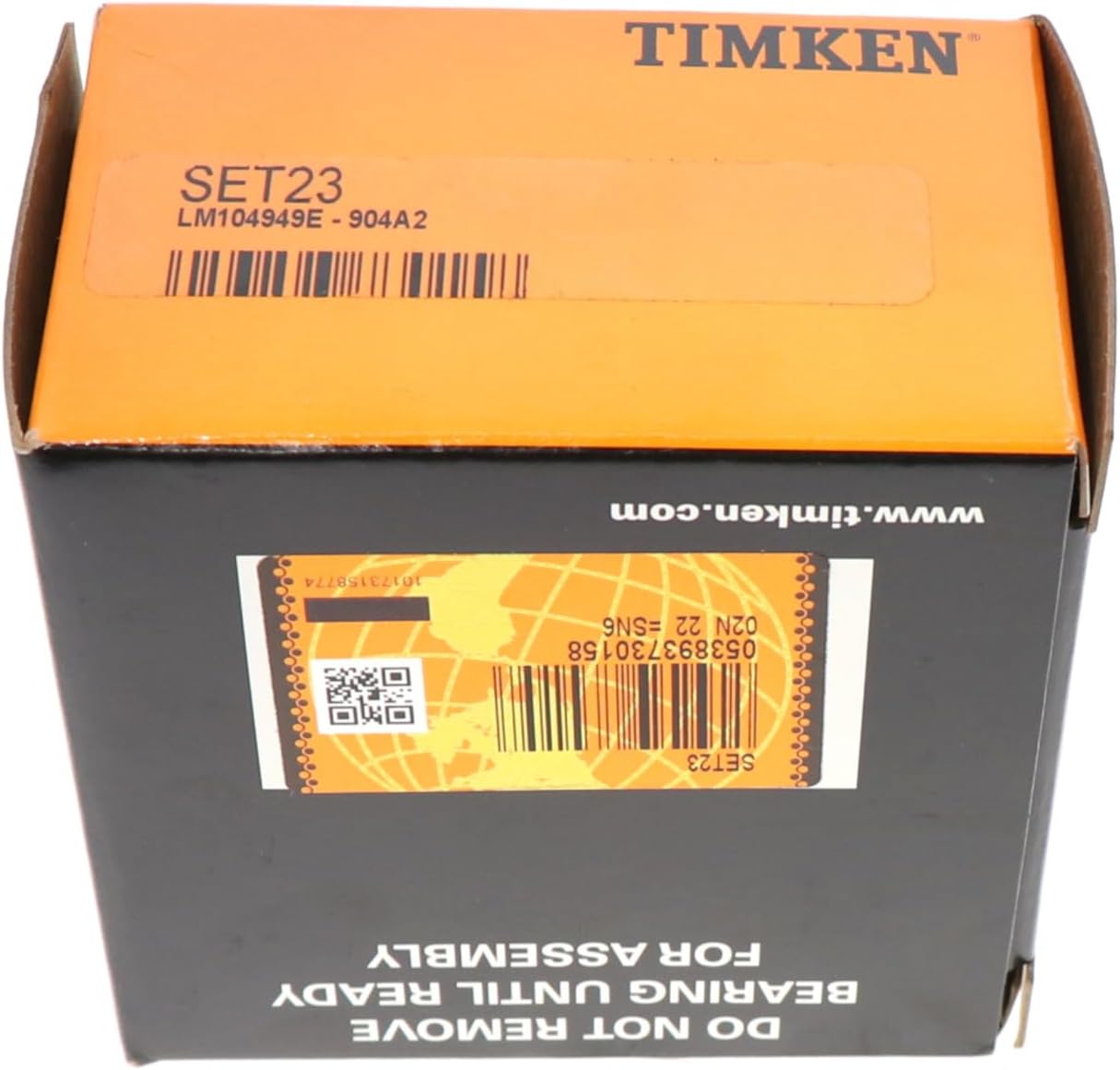 TIMKEN Tapered Roller Bearing Assembly (Front)(Outer) for 2019 Ford E-Series, Stripped - SET23