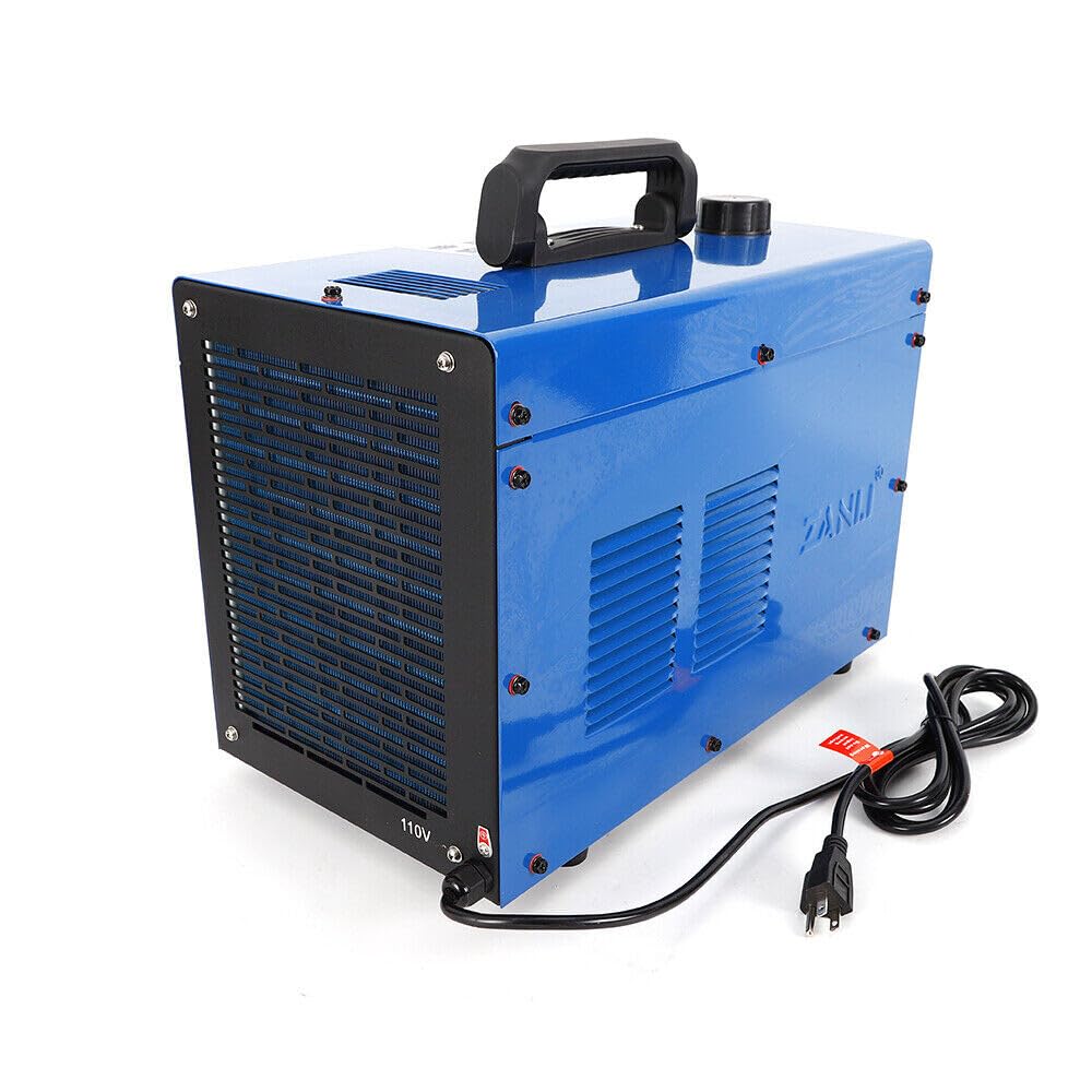 Urządzenia spawalnicze, chłodnica wody 8 l, chłodnica wody do chłodzenia pakietów węży | 230 V/50 Hz 0,35 MPA 370 W MIG profesjonalna pompa wirowa z miedzi, obieg wody chłodzącej, odprowadzanie ciepła