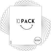 Vista 8 de Golden State Art, Tablero de respaldo blanco de 16 x 20, tableros de respaldo para marco, imagen (paquete de 10)