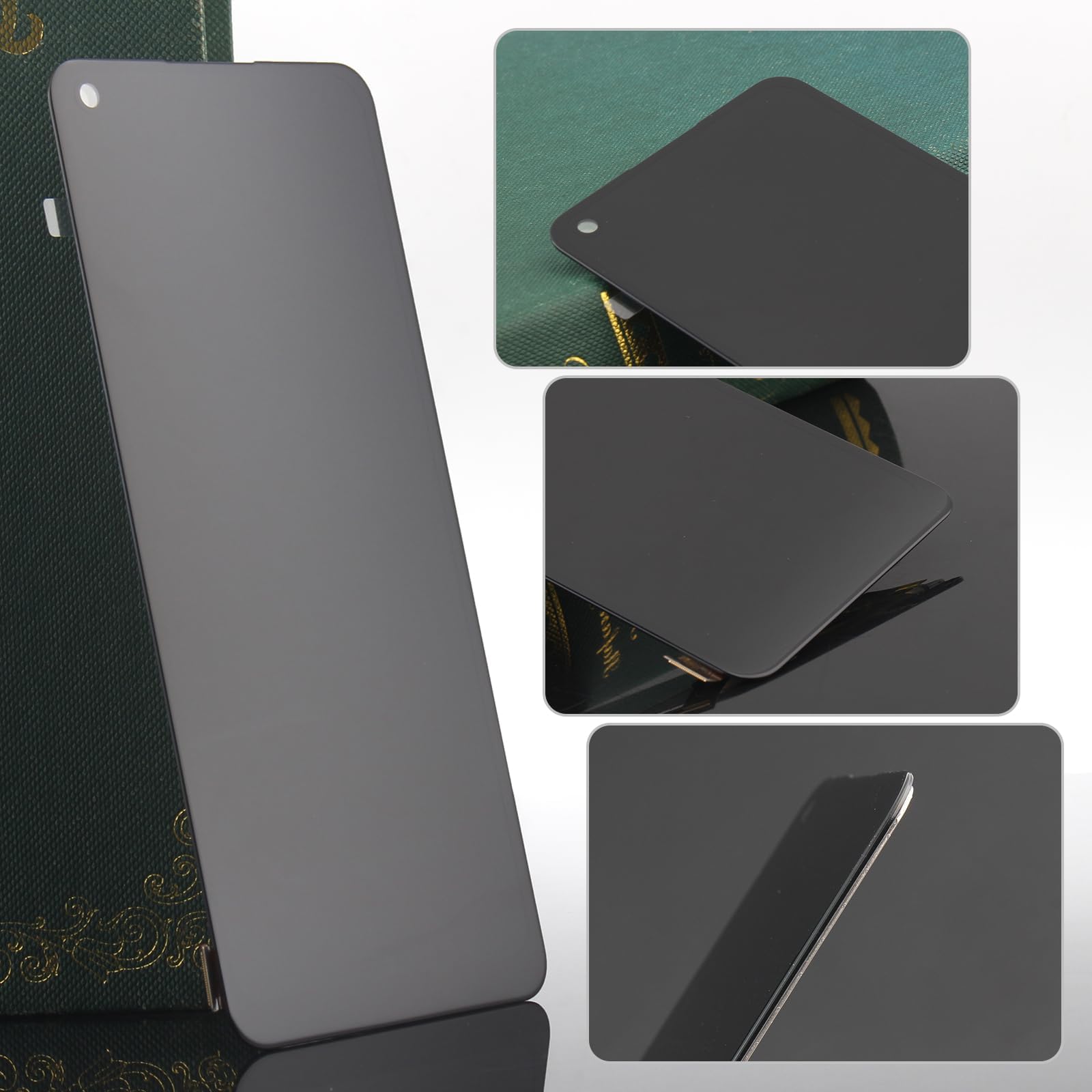 Display LCD Completo Per Xiaomi Mi 11 Lite 4G/5G - Schermo Di Ricambio 6,55 Pollici Con Touch, Telaio Nero (modelli 2109119DG, M2101K9AG, M2101K9G)