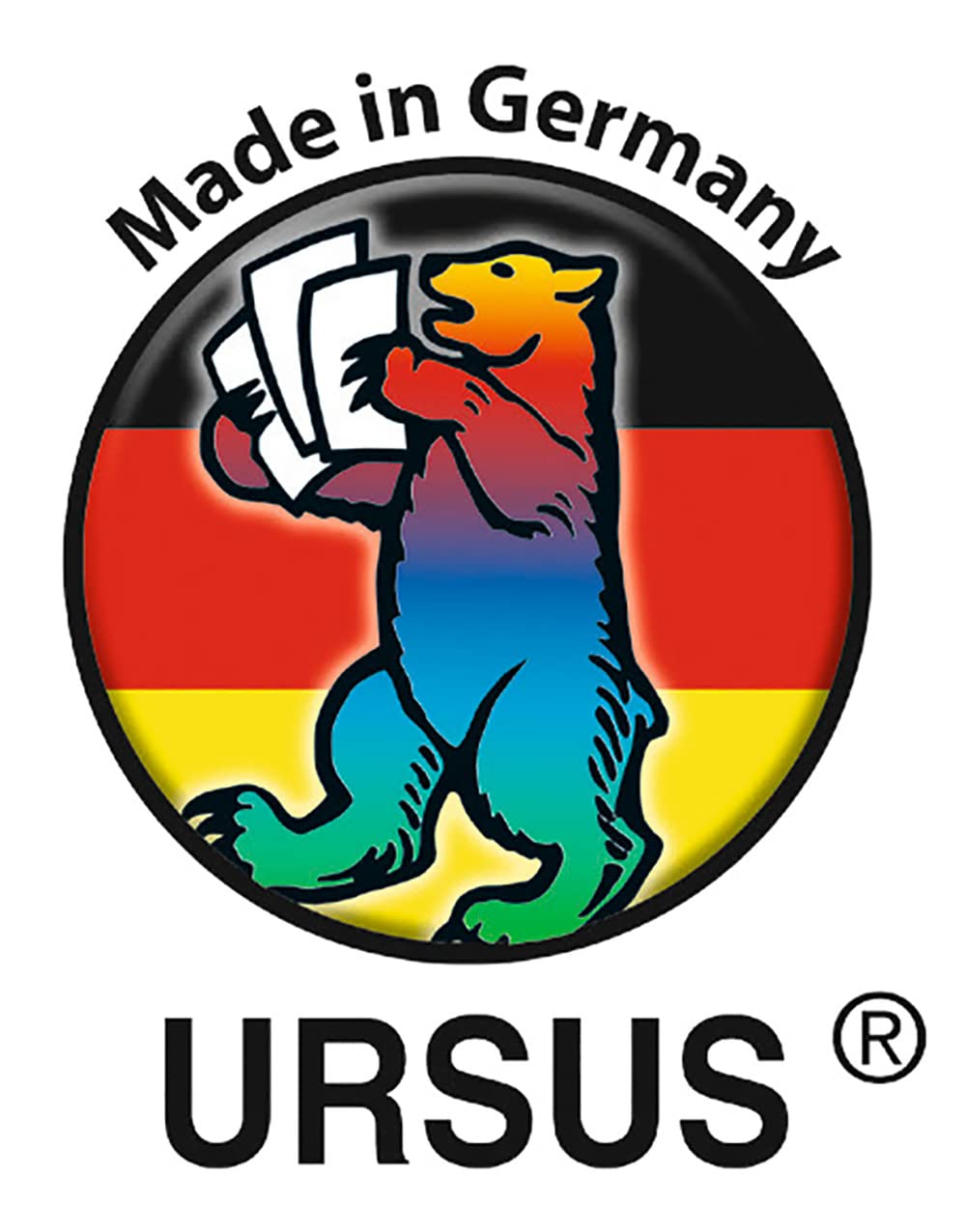 URSUS – plegable hojas papel transparente , color/modelo surtido