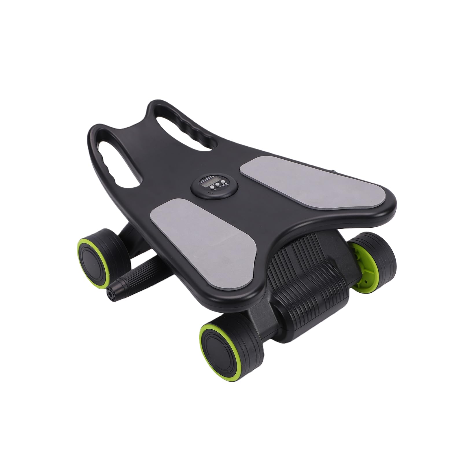 Ab Wheel Roller mit Ellenbogenstütze, Robuster 4-Rad-Kerntrainer für Heim-Fitness-Fitness, 1 Einheit