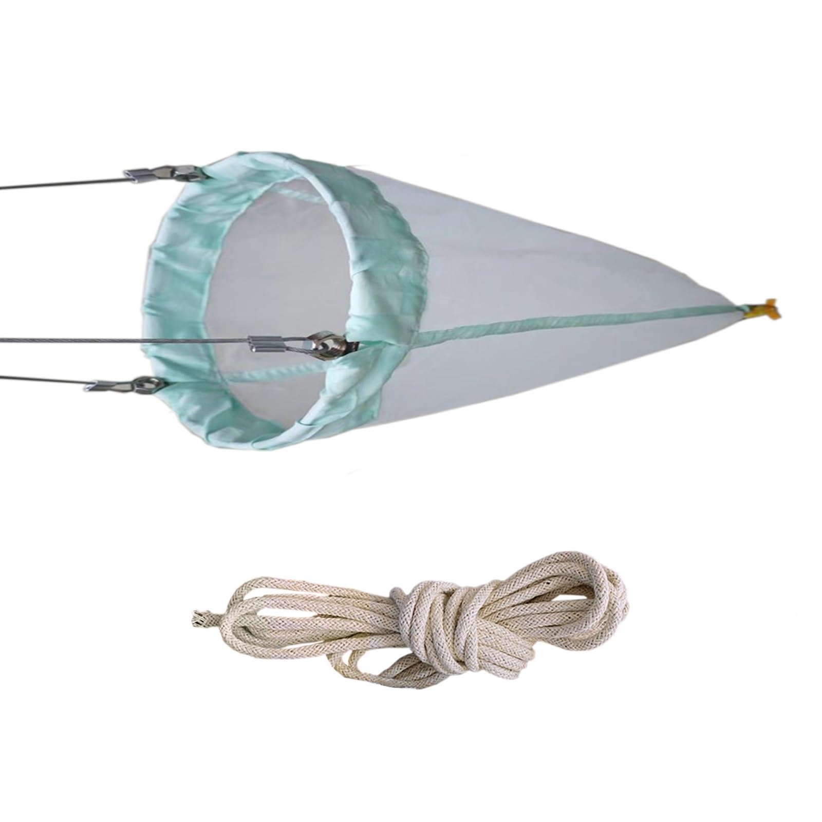 ERRULAN #25 Plankton net, 64?m Plankton Collection net, 200 Mesh Thickened Experimental Nylon for Collecting phytoplankton, Protozoa and rotifers