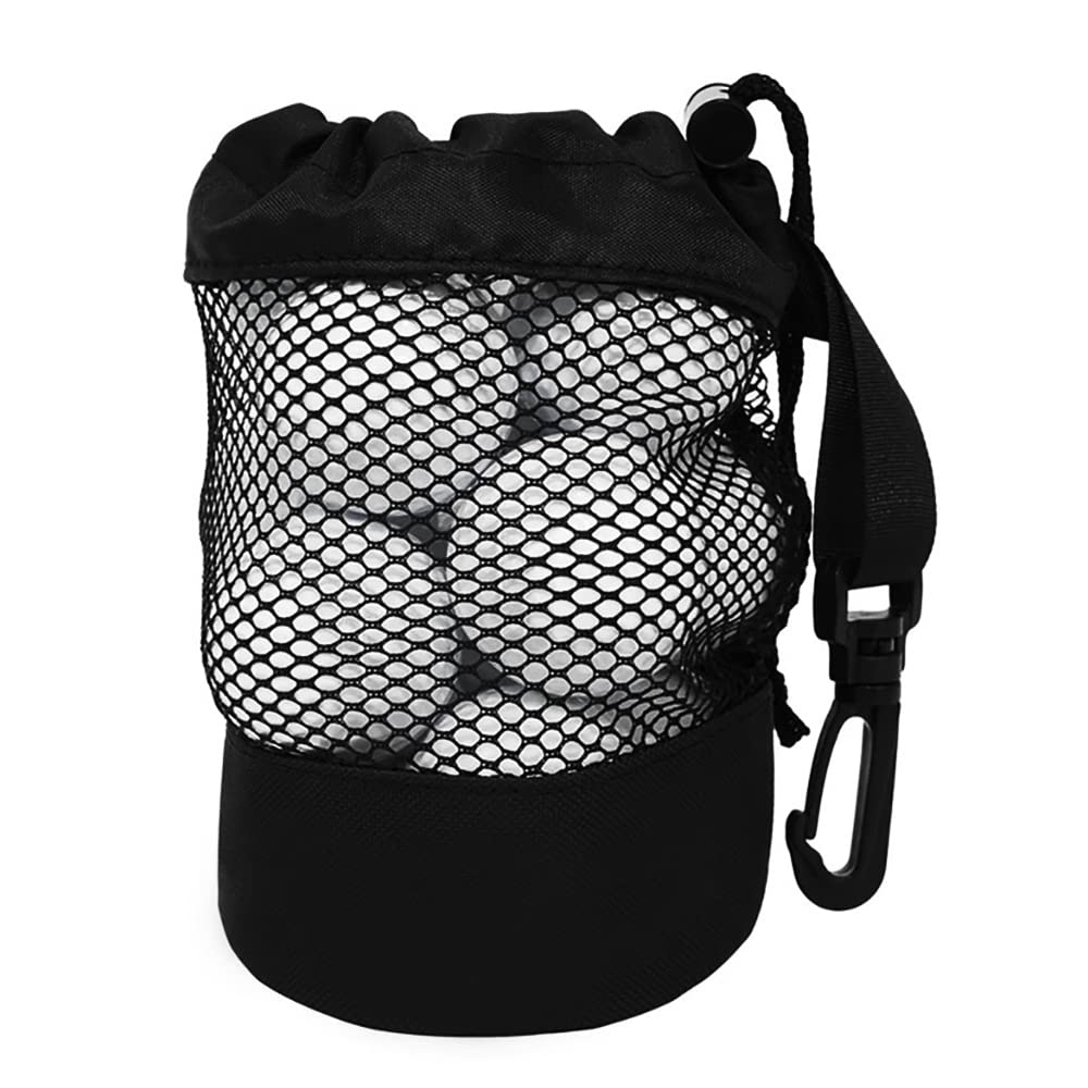 16 Porta Palline da Golf, Porta Palline da Golf Borsa a Rete Borsa in Nylon con Coulisse Borsa per Palline da Golf Accessorio per Collettore